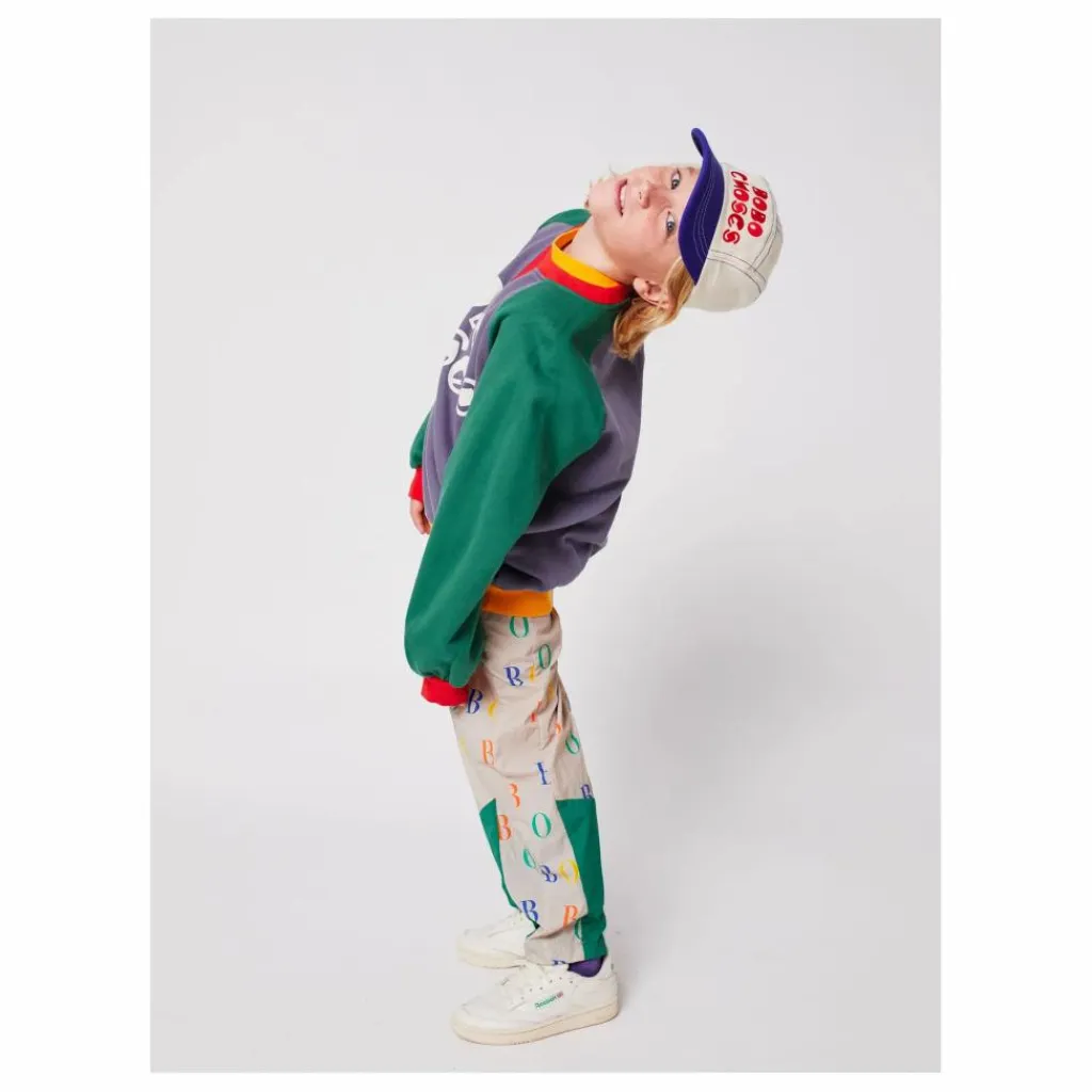Enfant Bobo Choses Sweats|Sweats|Sweat Colorblock Coton Bio |