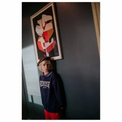 Repose AMS Sweat Cozydrop Coton Bio | Bleu marine Sale