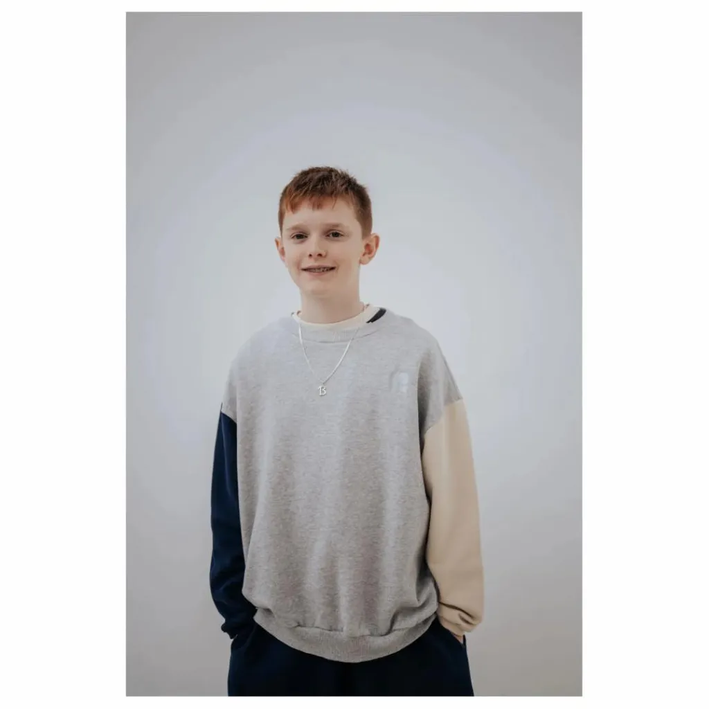 Enfant Repose AMS Sweats|Sweats|Sweat Cozydrop Tricolore Coton Bio |