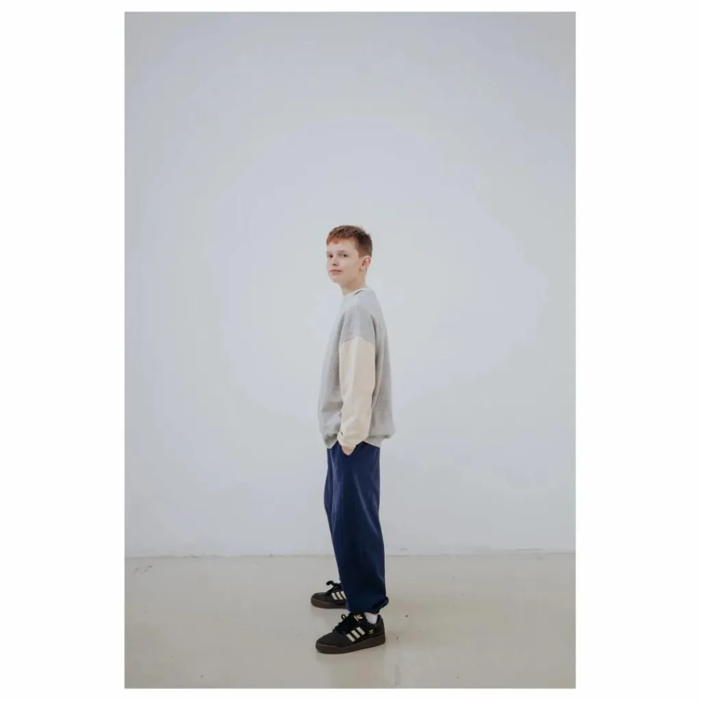 Enfant Repose AMS Sweats|Sweats|Sweat Cozydrop Tricolore Coton Bio |