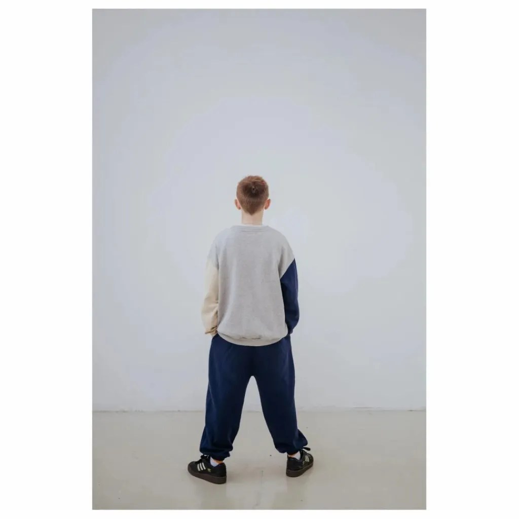 Enfant Repose AMS Sweats|Sweats|Sweat Cozydrop Tricolore Coton Bio |