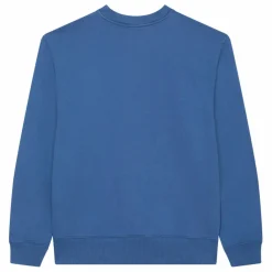 Discount SMALLABLE BASICS Sweat Crewneck Homme Molleton Bio | Bleu azur