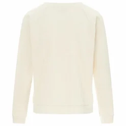 Online Baserange Sweat Côtelé Basic Coton Bio | Blanc cassé