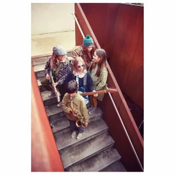 Sale Piupiuchick Sweat Côtelé Etoiles Coton Bio | Vert