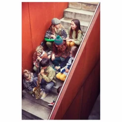 Sale Piupiuchick Sweat Côtelé Etoiles Coton Bio | Vert