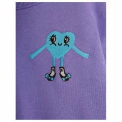 Enfant Mini Rodini Sweat Cœur Coton Bio |