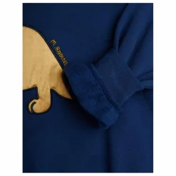 Mini Rodini Sweat Dino Coton Bio | Bleu marine