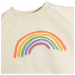 Molo Sweat Disc Arc-en-ciel Coton Bio | Ecru Outlet