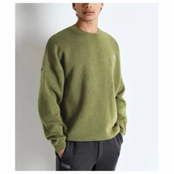 New American Vintage Sweat Doven Coton Bio | Vert kaki