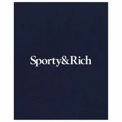 Sporty & Rich Sweat Eat More Veggies | Bleu marine Discount