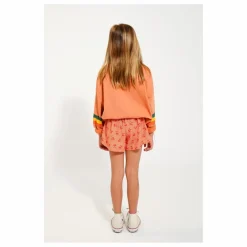 Piupiuchick Sweat Etoile Coton Bio | Corail