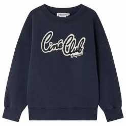 Sale Bonpoint Sweat Eugenien Molleton Coton Bio | Bleu marine