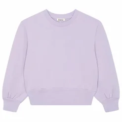 New SMALLABLE BASICS Sweat Femme Boxy Molleton Bio | Lilas tLilas