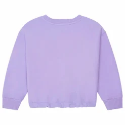 SMALLABLE BASICS Sweat Fille A Nouer Molleton Bio | Parme