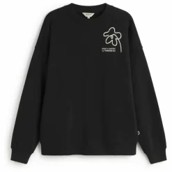 Thinking Mu Sweat Flower Rope Jimena Coton Bio | Noir Best