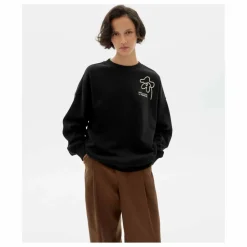 Thinking Mu Sweat Flower Rope Jimena Coton Bio | Noir Best