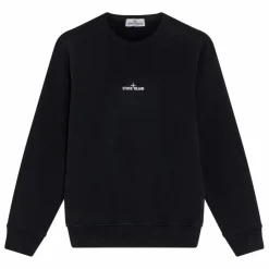 Clearance Stone Island Sweat Forest Compass | Noir