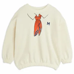 Mini Rodini Sweat Foulard Coton Bio | Ecru Discount