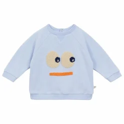Arsène et Les Pipelettes Sweat Gaetano Coton Bio | Bleu Best