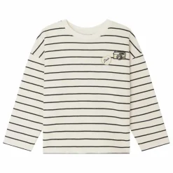 Bonpoint Sweat Gaya Rayé | Ecru Best