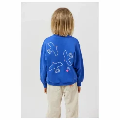 Arsène et Les Pipelettes Sweat Gwendale Coton Bio | Bleu Online