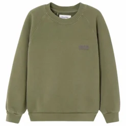Outlet American Vintage Sweat Izubird | Vert kaki