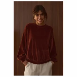 Femme Marlot Paris Sweats|Sweat Jane Velours - Collection Femme |