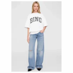Anine Bing Sweat Jay Bing | Blanc cassé Discount