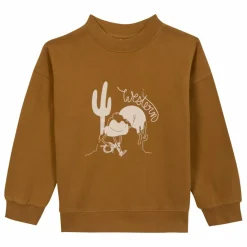 Bonton Sweat Lame Western | Camel