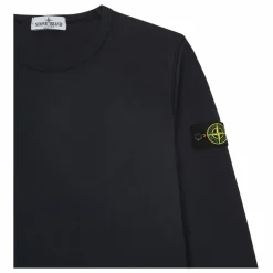 Outlet Stone Island Sweat Logo | Bleu marine