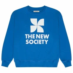 Outlet the new society Sweat Logo Mykonos | Bleu
