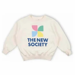 the new society Sweat Logo Mykonos | Ecru
