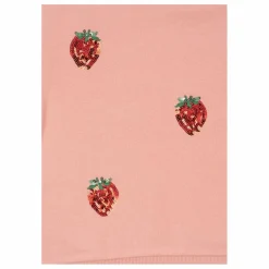 Online Konges Sløjd Sweat Lou Fraises Sequins Coton Bio | Rose