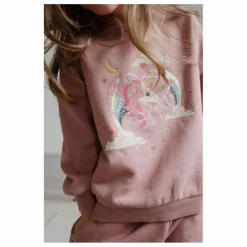 Online Konges Sløjd Sweat Lou Paillettes | Rose
