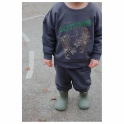 Enfant Konges Sløjd Sweats|Sweats|Sweat Lou Tigres Coton Bio |
