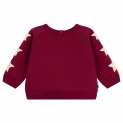 Petit Bateau Sweat Manches Etoiles | Bordeaux