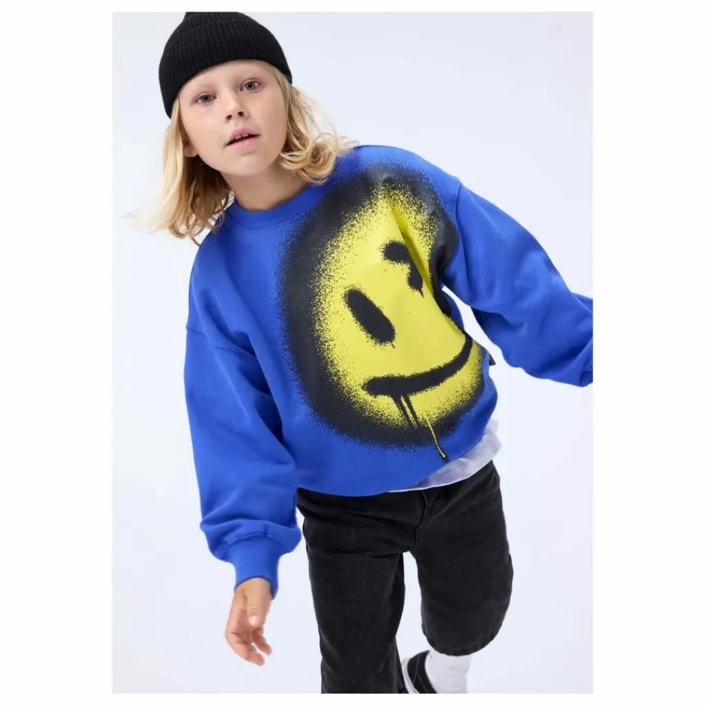 Online Molo Sweat Mar Coton Bio | Bleu