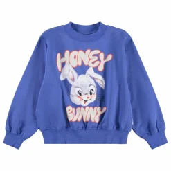 Molo Sweat Marge Honey Bunny Coton Bio | Bleu New