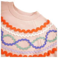 New Molo Sweat Marilyn Coton Bio | Rose poudré