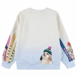 Enfant Molo Sweats|Sweat Maxi Going Skiing Coton Bio |