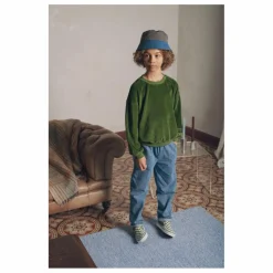 Discount Marlot Paris Sweat Maxime Velours | Vert