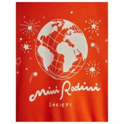 Sale Mini Rodini Sweat Coton Bio | Rouge