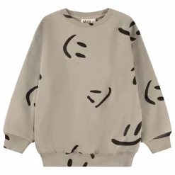 Molo Sweat Monti Big Smiles Coton Bio | Beige Outlet