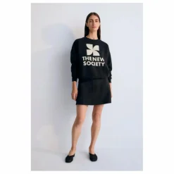 the new society Sweat Mykonos - Collection Femme | Noir Best