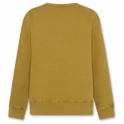 Outlet AO76 Sweat Oscar Vibes Coton Bio | Jaune vert