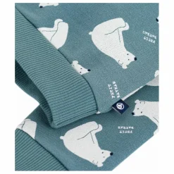 Discount Petit Bateau Sweat Ours | Bleu