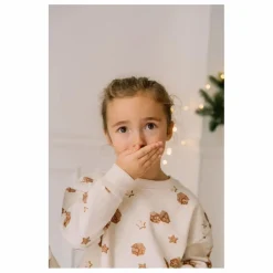 Enfant Studio Bohème Sweat Ours Noël Coton Bio |