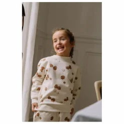 Enfant Studio Bohème Sweat Ours Noël Coton Bio |