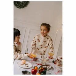 Enfant Studio Bohème Sweat Ours Noël Coton Bio |