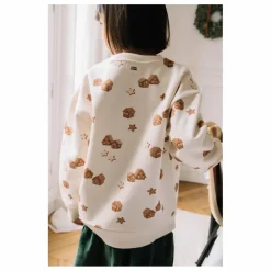 Enfant Studio Bohème Sweat Ours Noël Coton Bio |